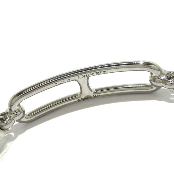 Auth HERMES Luli Doubletour - Light Brown Silver Vor Swift. Hardware LF1212 - Picture 3 of 6